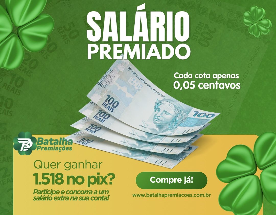 SALÁRIO PREMIADO DO BATALHA PREMIAÇÕES