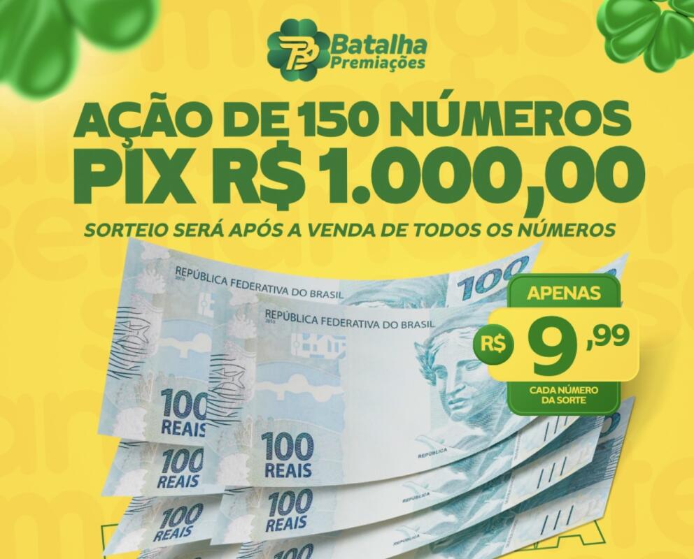 AÇÃO DE 150 NÚMEROS